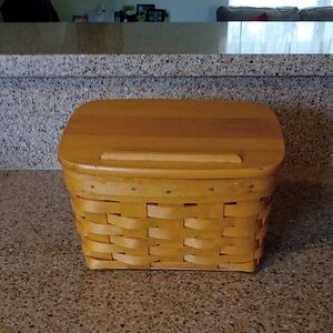 Beautiful Longaberger Recipe Box